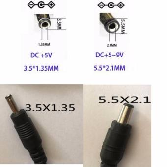 สายไฟต่อเพิ่มความยาว 5 ม. ขนาด 5.5x2.1มม. DC 12V สำหรับกล้องวงจรปิด IP Camera ขนาดมาตรฐาน