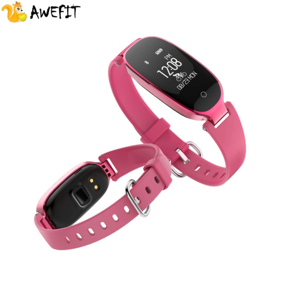 Awefit 2017 S3 ผู้หญิงสายรัดข้อมือสมาร์ทตรวจสอบอัตราการเต้นของหัวใจสาวสมาร์ทสร้อยข้อมือกิจกรรมหญิงนาฬิกาอัจฉริยะสำหรับแอนดรอยด์ iOS - นานาชาติ Awefit 2017 S3 ผู้หญิงสายรัดข้อมือสมาร์ทตรวจสอบอัตราการเต้นของหัวใจสาวสมาร์ทสร้อยข้อมือกิจกรรมหญิงนาฬิกาอัจฉริยะสำหรับแอนดรอยด์ iOS - นานาชาติ