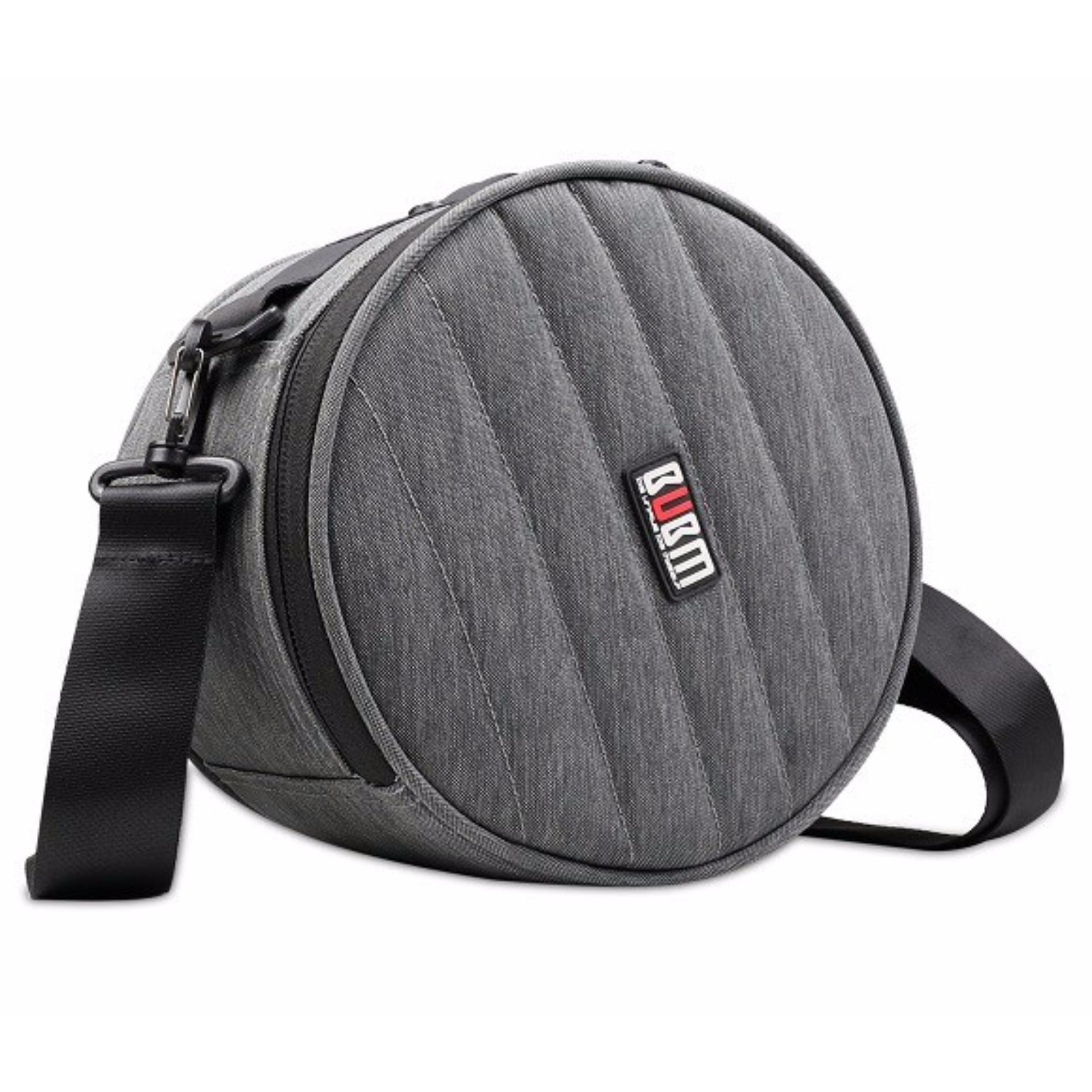 Bubm Hb-L Headphone Bag Dj กระเป๋าหูฟังครอบหูขนาดใหญ่ Fullsize Monitor Headphone Case มีหูหิ้วและสายสะพายข้าง อุปกรณ์เสริมสำหรับหูฟัง หูฟัง เครื่องเสียง