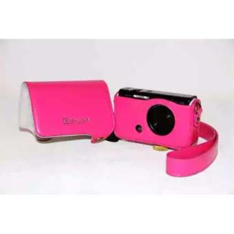 Case for ZR65,ZR55,ZR50 รุ่นแนวนอน สีชมพูเข้ม