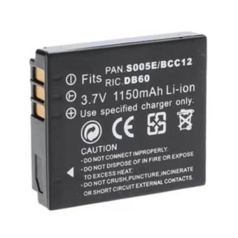 แบตเตอรี่กล้อง รหัส CGA-S005E / BCC12 แบตกล้องพานาโซนิค Panasonic Lumix LX , FX Series Cameras ... Replacement Battery for Panasonic