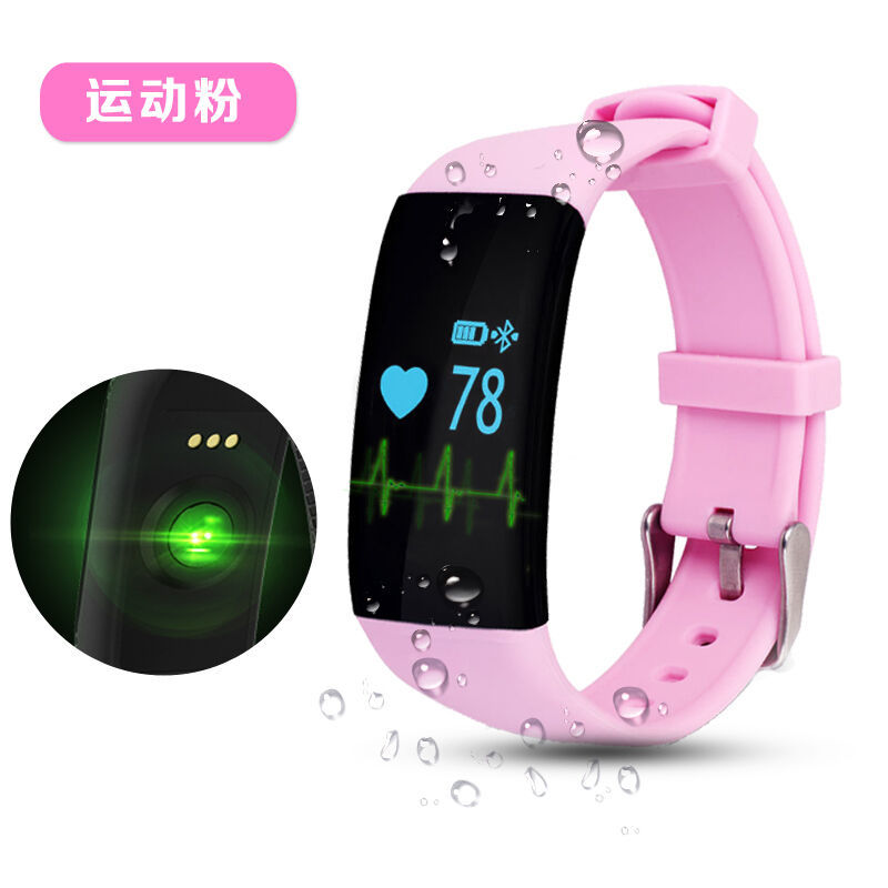 D21 เครื่องวัดชีพจร Smartband กันน้ำสมาร์ทสร้อยข้อมือเครื่องติดตามการออกกำลังกายเพื่อสุขภาพสำหรับ Android และ iOS (สีชมพู) (...) - Int'l D21 เครื่องวัดชีพจร Smartband กันน้ำสมาร์ทสร้อยข้อมือเครื่องติดตามการออกกำลังกายเพื่อสุขภาพสำหรับ Android และ iOS (สีชมพู) (...) - Int'l
