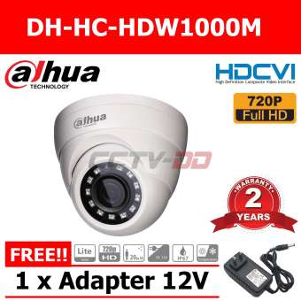 กล้องวงจรปิด DAHUA HDW1000M IR Eyeball Camera 1Mega Pixel HD-CVI