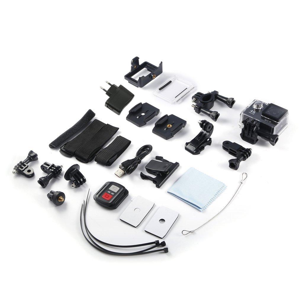ELEC H9R HD 4 พันกีฬาแอ็คชั่นกีฬากันน้ำ Camera บันทึกวิดีโอกลางแจ้ง EU ปลั๊ก ELEC H9R HD 4 พันกีฬาแอ็คชั่นกีฬากันน้ำ Camera บันทึกวิดีโอกลางแจ้ง EU ปลั๊ก
