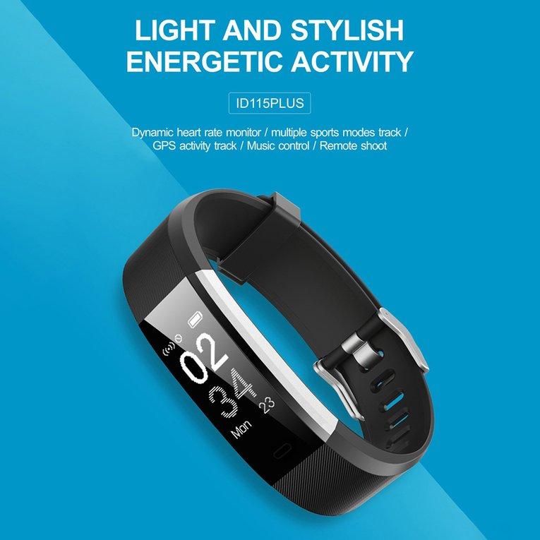 ERA ID115 PLUS ริสแบนกีฬาสมาร์ท Heart Rate สายรัดสมาร์ทแบนด์ฟิตเนส Tracker ERA ID115 PLUS ริสแบนกีฬาสมาร์ท Heart Rate สายรัดสมาร์ทแบนด์ฟิตเนส Tracker