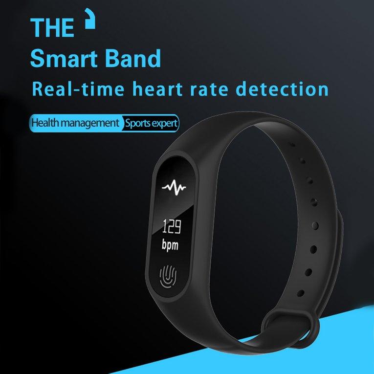 ยุค M2 พลัสอัตราการเต้นหัวใจความดันโลหิตสายรัดข้อมือสมาร์ท Pedometer สายสร้อยข้อมือ ยุค M2 พลัสอัตราการเต้นหัวใจความดันโลหิตสายรัดข้อมือสมาร์ท Pedometer สายสร้อยข้อมือ