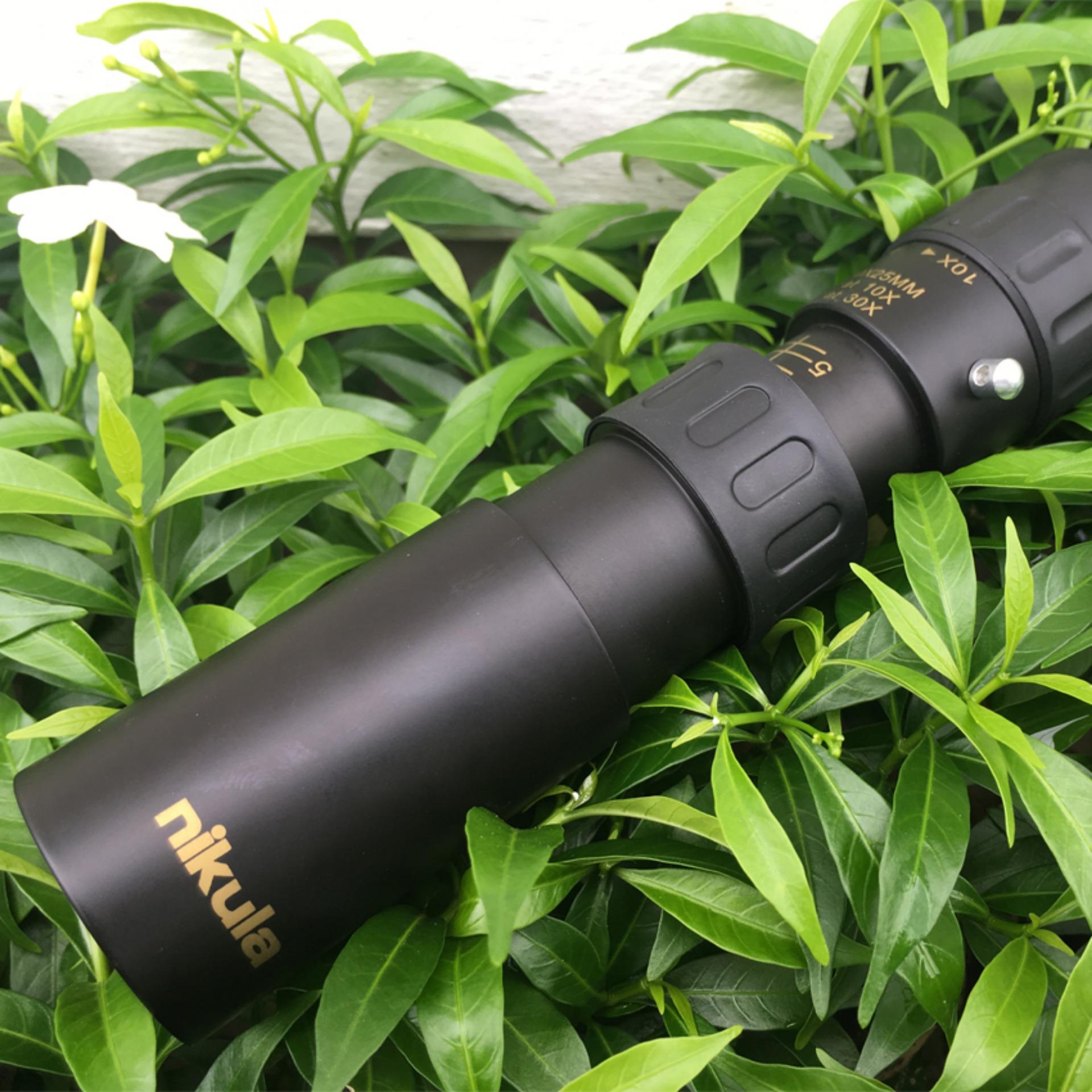 กล้องส่องทางไกล ตาเดียว Nikula ยืดหด 10-30x25 Binocular กล้องส่องสัตว์ ส่องนก เดินป่า กล้องส่องระยะไกล