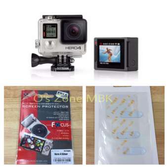 Focus ฟิล์มกันรอยหน้าจอแบบใส Gopro Hero 4 Silver