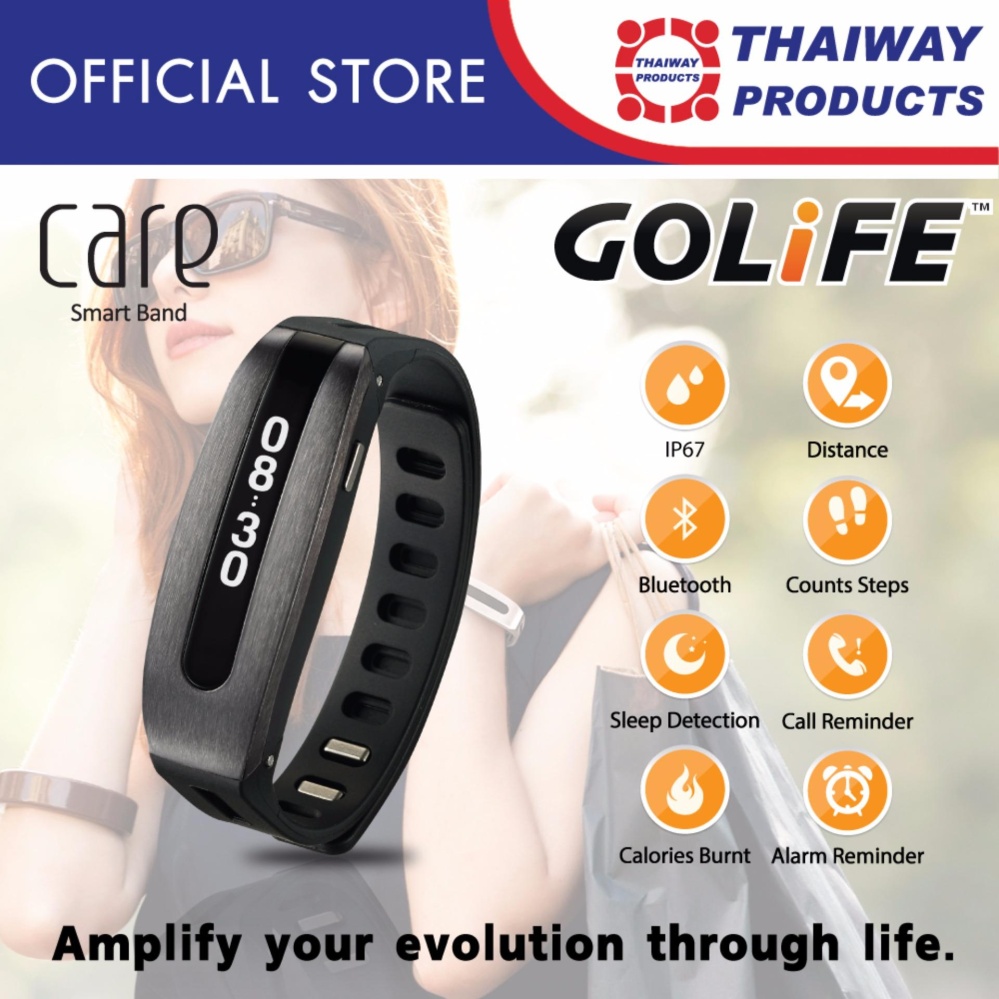 GOLiFE Care กำไลสุขภาพ อัจฉริยะ (Black) GOLiFE Care กำไลสุขภาพ อัจฉริยะ (Black)