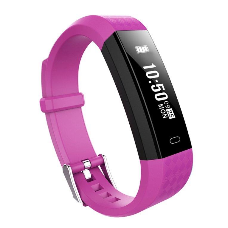 ํ ZY68 หน้าจอ OLED สมาร์ท Pedometer นอนหน้าจอสายรัดข้อมือกีฬา - นานาชาติ