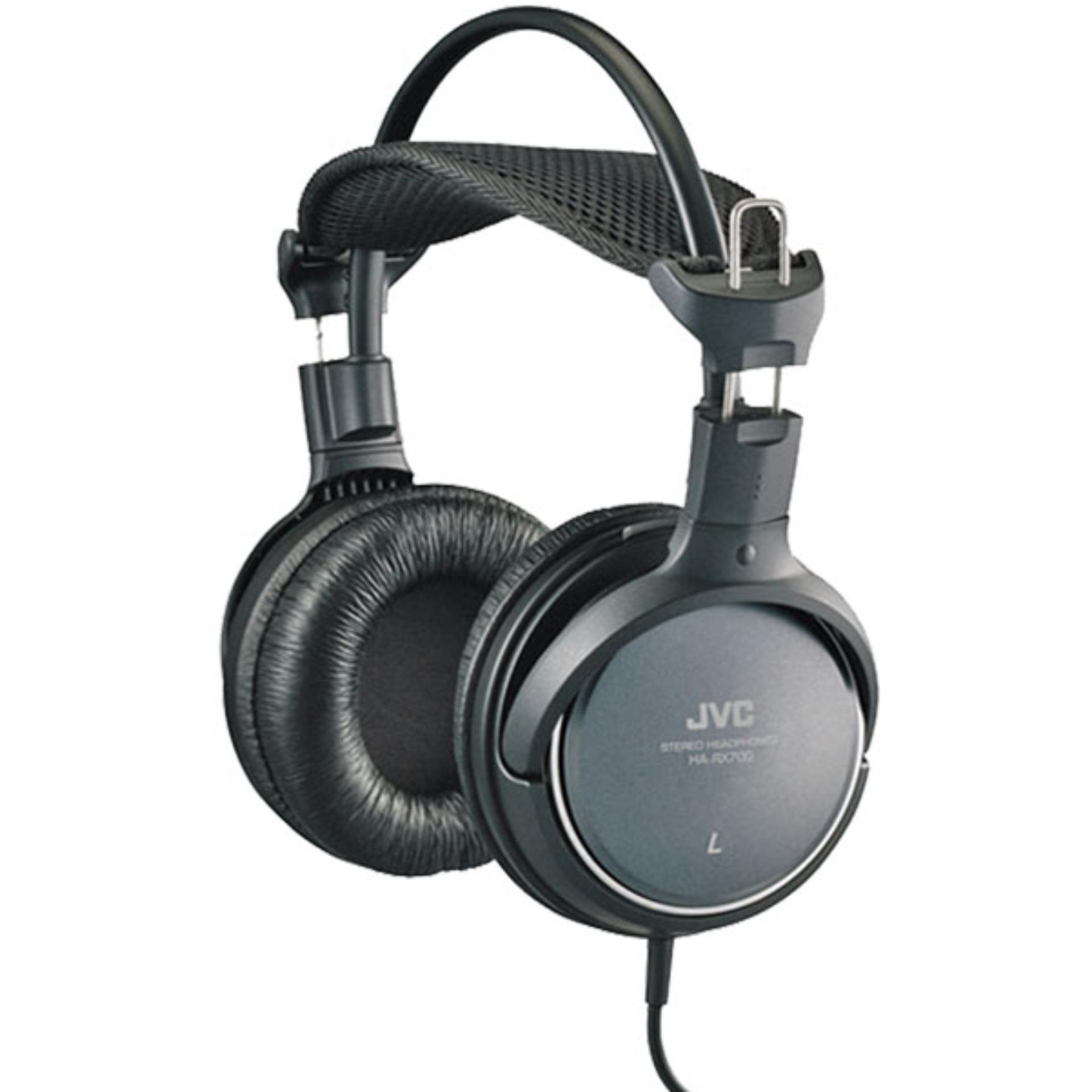JVC หูฟังครอบหูขนาดใหญ่ รุ่น HA-RX700 สีดำ JVC หูฟังครอบหูขนาดใหญ่ รุ่น HA-RX700 สีดำ