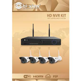 กล้องวงจรปิด ไร้สาย WIFI Hiview HW-3304 KIT13 กล้องวงจรปิด ไร้สาย WIFI Hiview HW-3304 KIT13