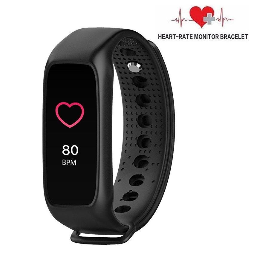 L30T บลูทูธอัตราการเต้นหัวใจอัจฉริยะเต็มรูปแบบสี TFT-LCD Smartband สำหรับ iOS และแอนดรอยด์ - นานาชาติ