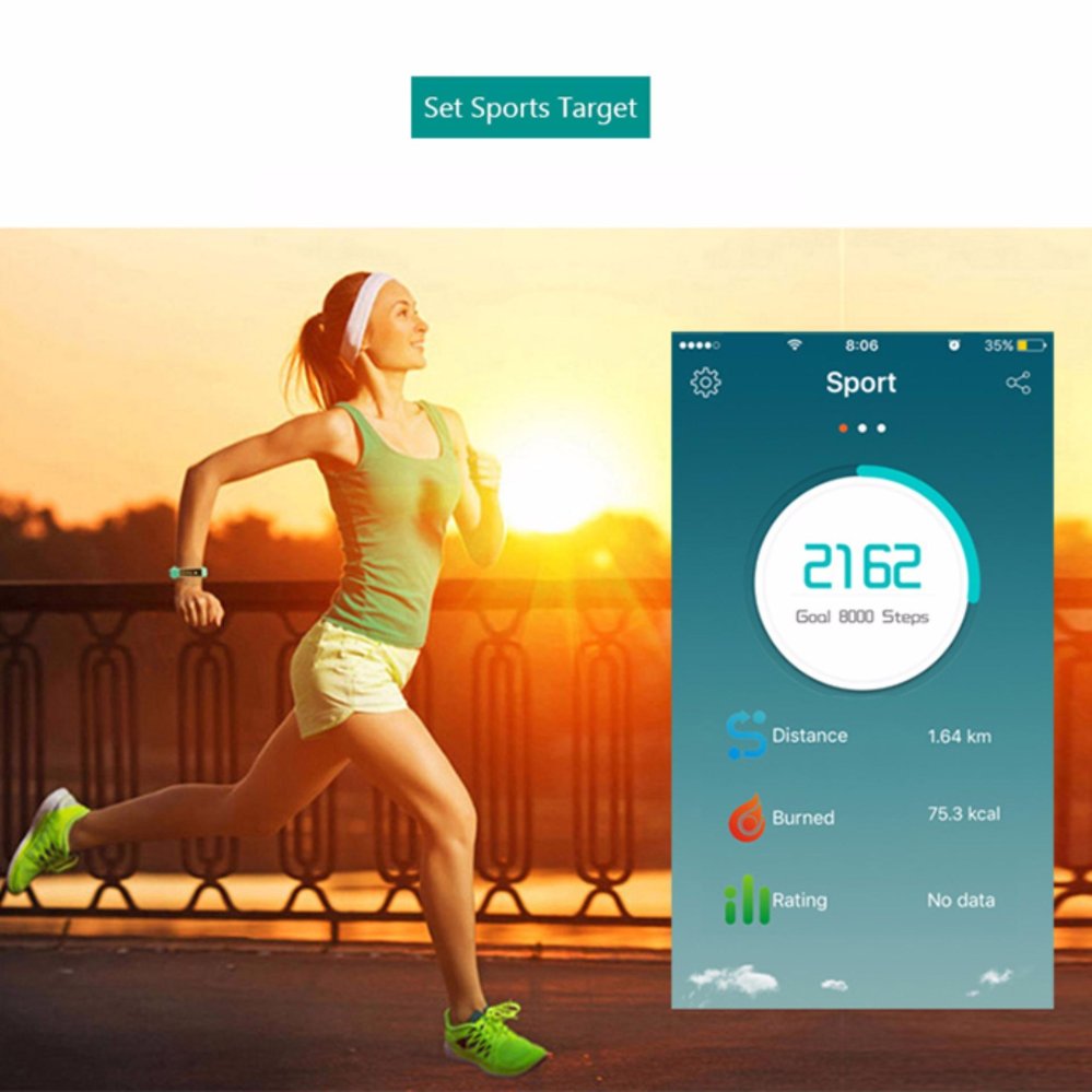 M1สายรัดข้อมือสขภาพ Heart rate exercise health bracelet
