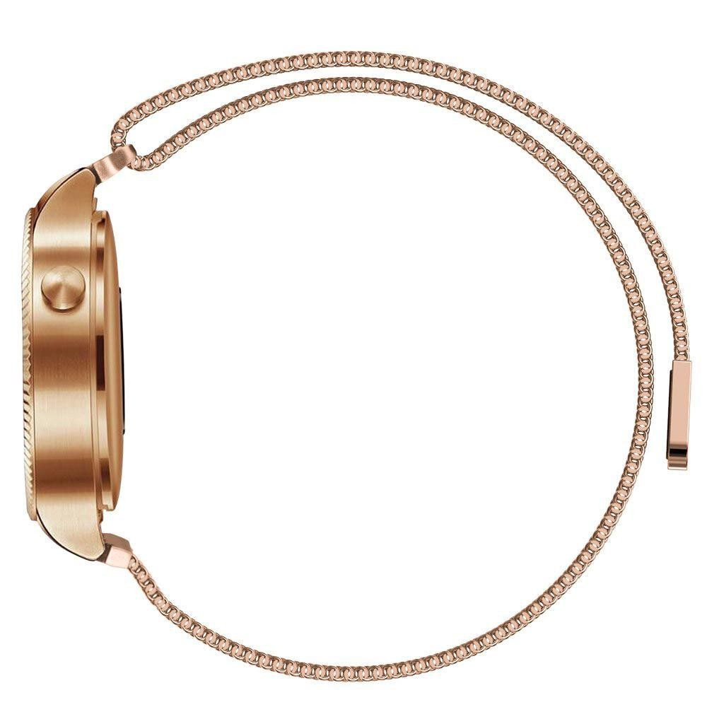 สร้อยข้อมือสายคล้องคอสแตนเลสสตีลสายแบบ Milanese สำหรับ Withings Activite ป๊อป BK - นานาชาติ