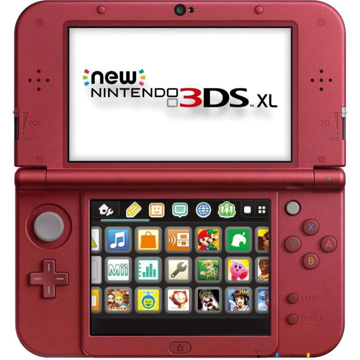 New Nintendo 3ds XL US Version (Red) Lazada.co.th