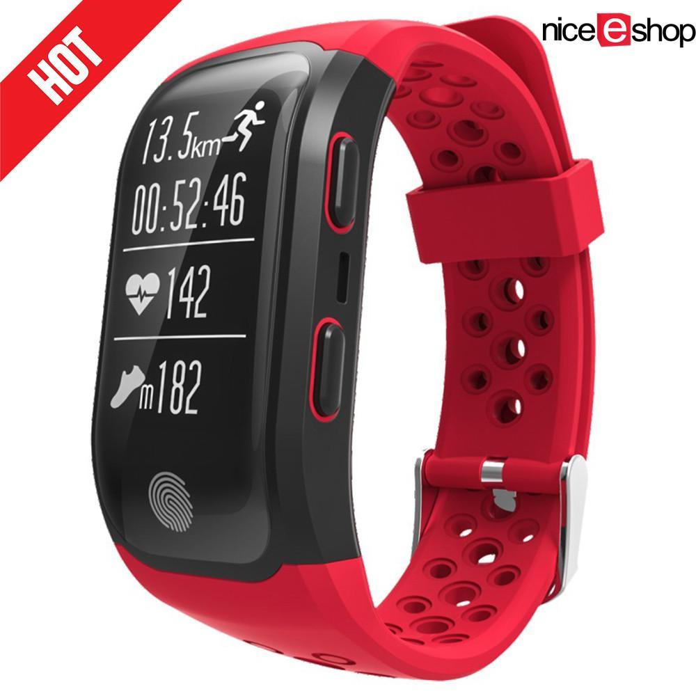 NiceEshop GPS สมาร์ทนาฬิกากําไลกันน้ำเครื่องนับจำนวนก้าวสำหรับเล่นกีฬา Smartbands NiceEshop GPS สมาร์ทนาฬิกากําไลกันน้ำเครื่องนับจำนวนก้าวสำหรับเล่นกีฬา Smartbands