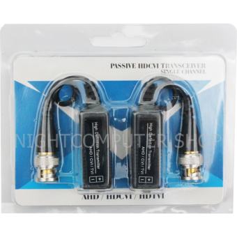 Passive Balun บาลันสำหรับกล้องวงจรปิด AHD / HDCVI / HDTVI 300 ม. 1 แพค