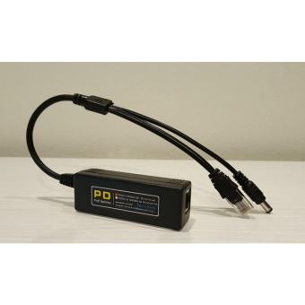 สายเคเบิล PoE Splitter 15.4W 10/100M