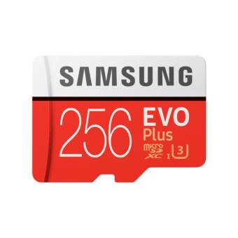 Samsung EVO Plus microSD Card 100 MB/s (SDอแด็ปเตอร์) 256 GB