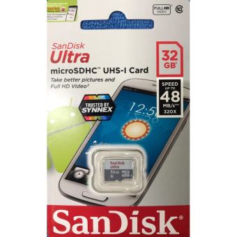 SanDisk Ultra microSDHC UHS-I Card 32GB - 48MB/s 320X (SDSQUNB-032G-GN3MN) ประกัน Synnex