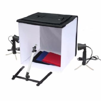 Set Portable 40 cm. Light Camera Photo Studio KIT Tent Box