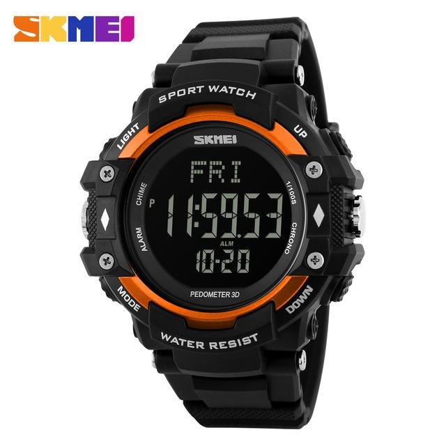 นาฬิกาข้อมือ Pedometer นาฬิกาหัวใจนาฬิกากันน้ำกีฬานาฬิกาแคลอรี่เคาน์เตอร์ฟิตเนสติดตามนาฬิกาดิจิตอลผู้ชาย – นานาชาติ สายรัดข้อมือเพื่อสุขภาพ อุปกรณ์ไอทีสวมใส่ สี : ส้ม-108417516 นาฬิกาข้อมือ Pedometer นาฬิกาหัวใจนาฬิกากันน้ำกีฬานาฬิกาแคลอรี่เคาน์เตอร์ฟิตเนสติดตามนาฬิกาดิจิตอลผู้ชาย - นานาชาติ สายรัดข้อมือเพื่อสุขภาพ อุปกรณ์ไอทีสวมใส่