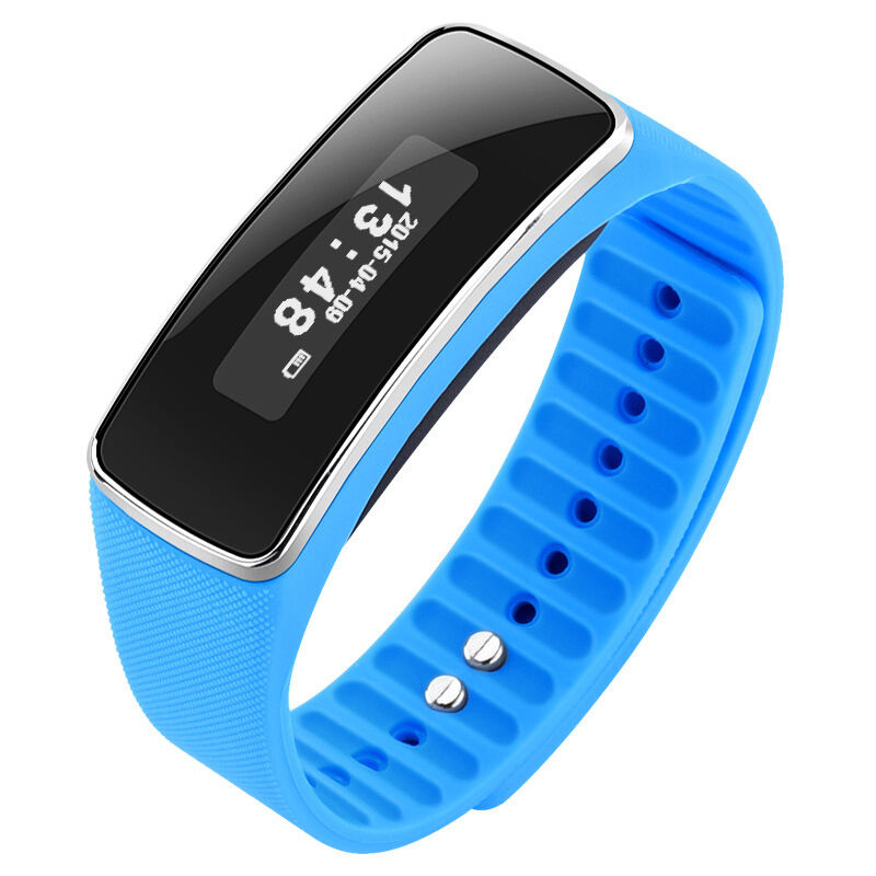 Smartband บลูทูธ V5 ฟิตเนสเครื่องติดตามเก็บข้อมูลการออกกำลังกายสายรัดข้อมือกันน้ำกำไลข้อมืออัจฉริยะ Band Pedometer สำหรับ iOS iPhone Android (สีฟ้า) - INTL Smartband บลูทูธ V5 ฟิตเนสเครื่องติดตามเก็บข้อมูลการออกกำลังกายสายรัดข้อมือกันน้ำกำไลข้อมืออัจฉริยะ Band Pedometer สำหรับ iOS iPhone Android (สีฟ้า) - INTL