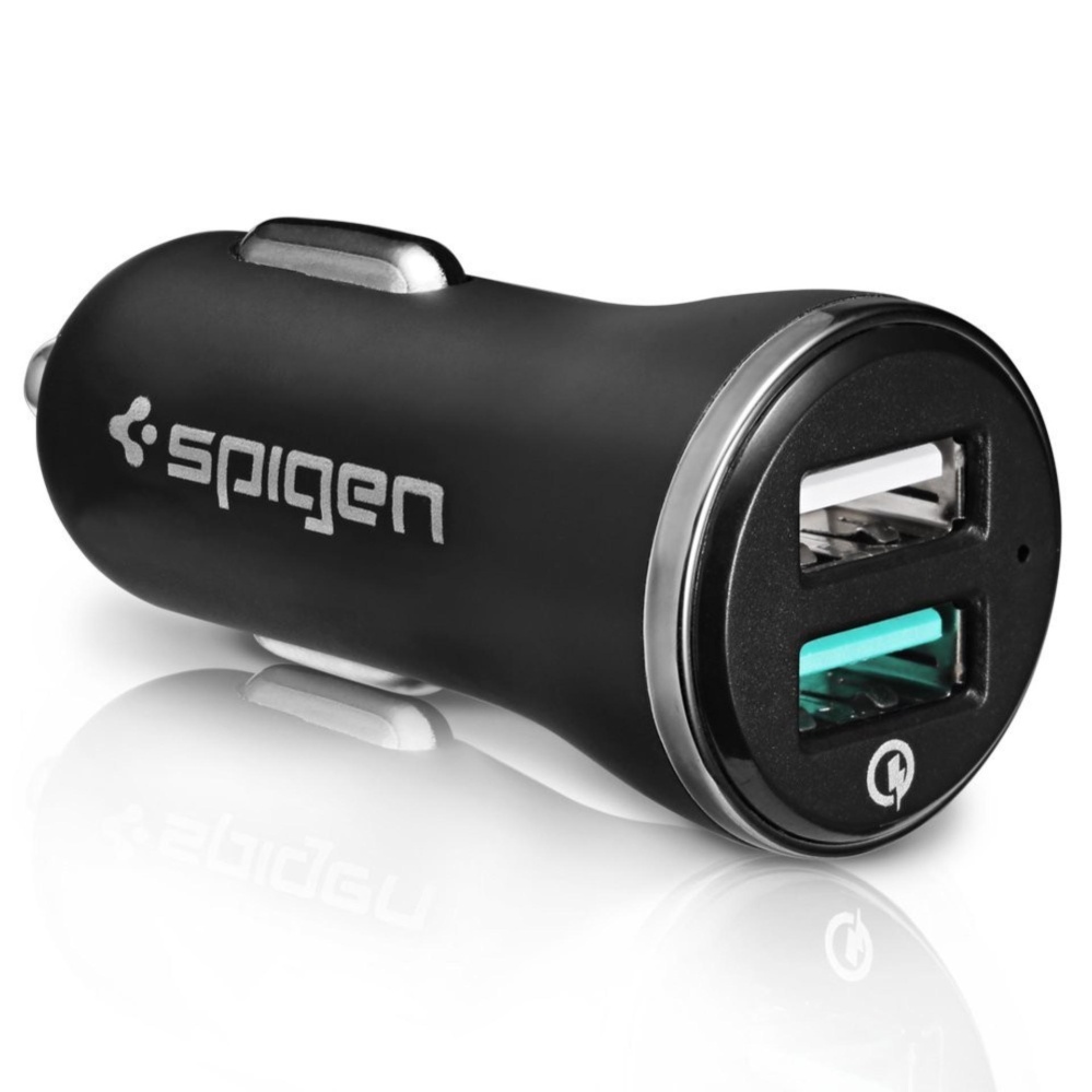 SPIGEN หัวชาร์จในรถ F27QC QUICK CHARGE 3.0 CAR CHARGER SPIGEN หัวชาร์จในรถ F27QC QUICK CHARGE 3.0 CAR CHARGER