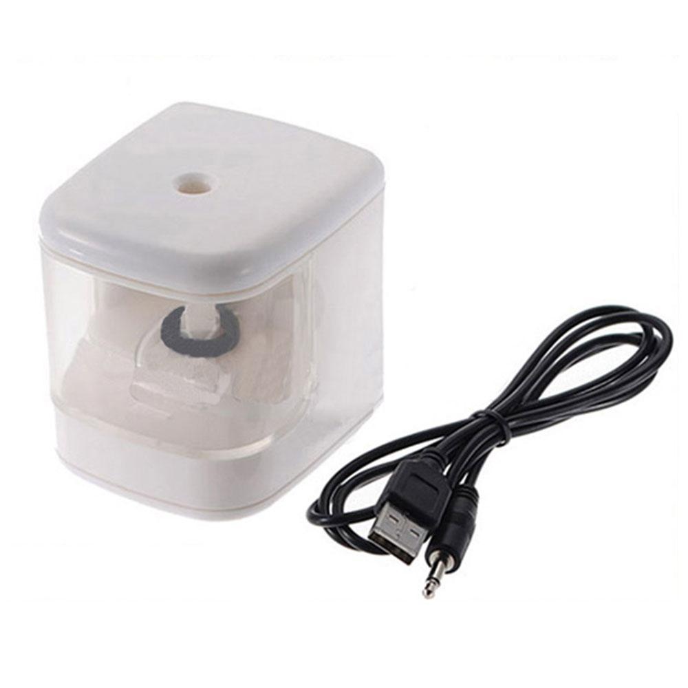 Svoovs เด็กนักเรียนกลับไปที่โรงเรียนซัพพลายไฟฟ้า USB กบเหลาดินสอแบบพกพาขนาดเล็ก-นานาชาติ
