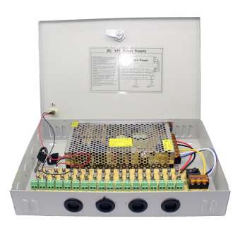 Switching Power Supply CCTV สวิทชิ่ง เพาวเวอร์ ซัพพลาย CCTV 12V/10A (18 Line)