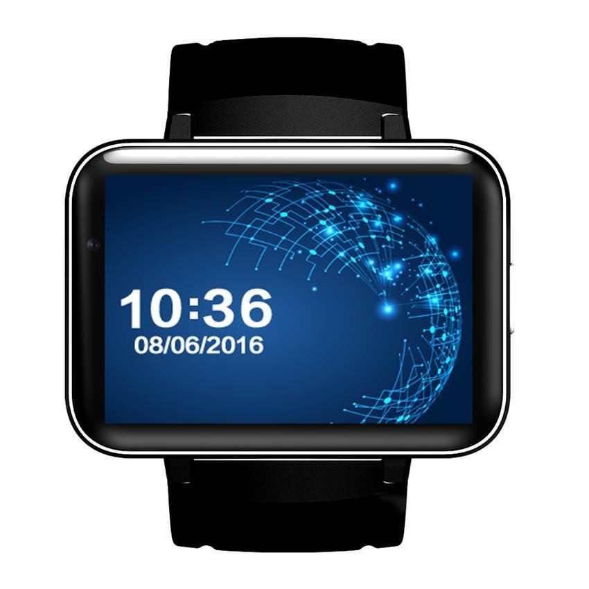 The New DM98 smart watch android 5.1 system GPS WIFI high quality smart phone watch (black) - intl The New DM98 smart watch android 5.1 system GPS WIFI high quality smart phone watch (black) - intl