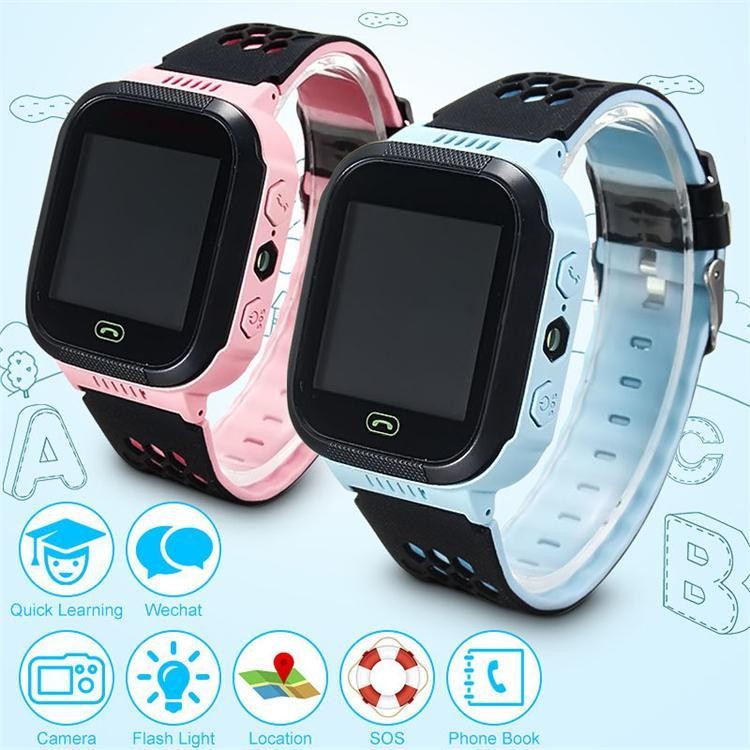 หน้าจอสัมผัส Q528 เครื่องติดตาม WatchAnti - สูญหายเด็กสมาร์ทนาฬิกา LBS ติดตามนาฬิกาข้อมือสัญญาณขอความช่วยเหลือโทรสำหรับแอนดรอยด์ IOS - นานาชาติ