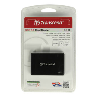 Transcend Card Reader All in 1 USB 3.0 RDF8K