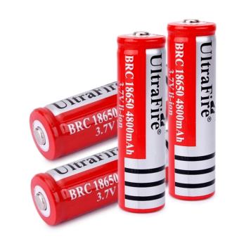 UltraFire ถ่านชาร์จ Li-ion 18650 3.7V 4800mAh (4ก้อน)