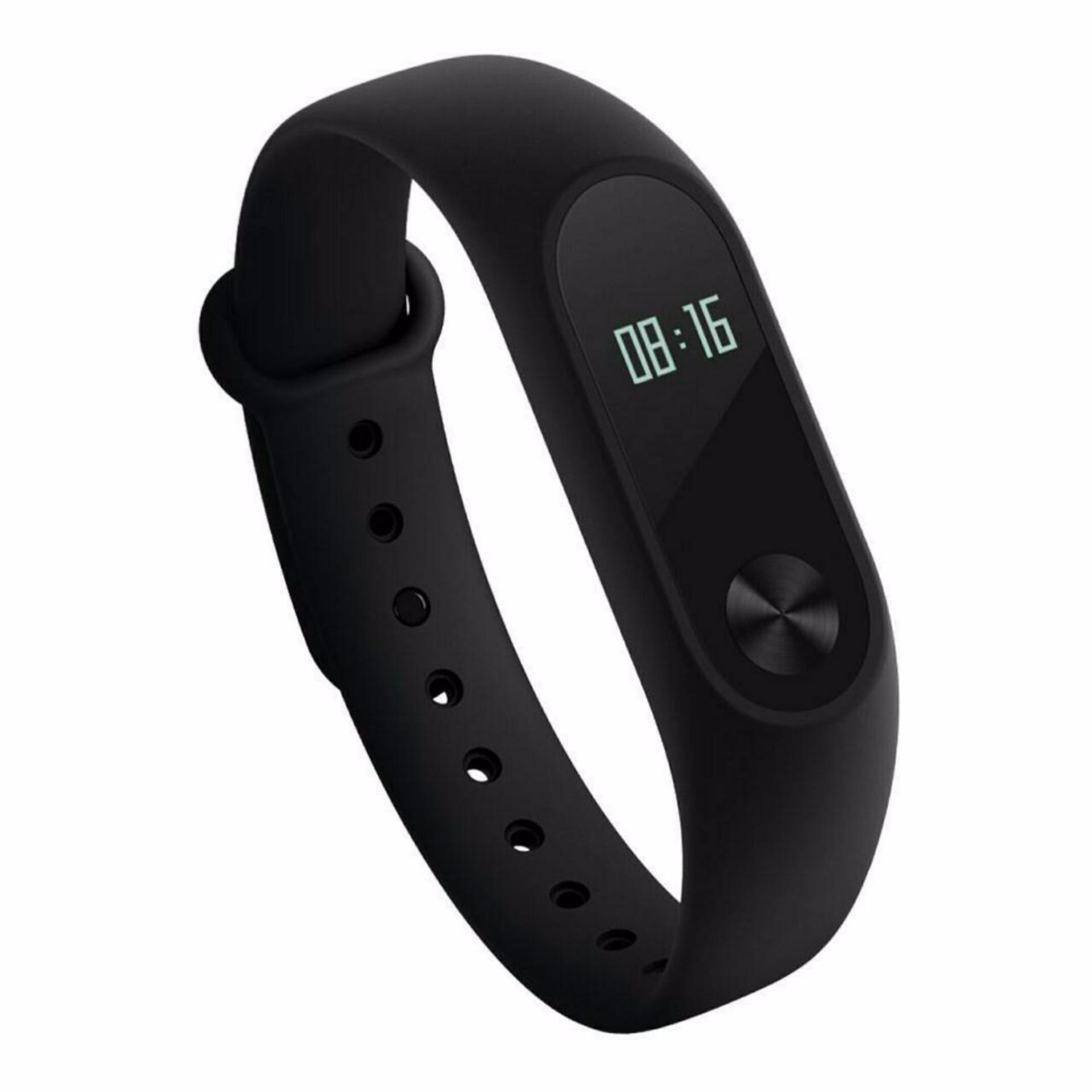 Xiaomi Mi Band 2 สายรัดข้อมืออัจฉริยะเพื่อสุขภาพ bracelet OLED with Heart rate Sensor Smart Bluetooth Wristband