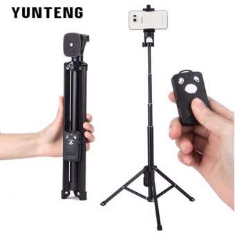 YUNTENG ชุด ขาตั้งกล่องเซลฟี่ พร้อมรีโมทบลูทูธในตัว หัวต่อมือถือ รุ่น VCT-1688 YUNTENG ชุด ขาตั้งกล่องเซลฟี่ พร้อมรีโมทบลูทูธในตัว หัวต่อมือถือ รุ่น VCT-1688