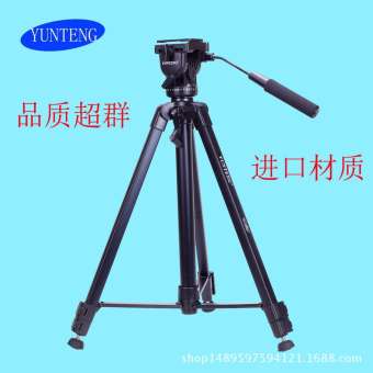 YUNTENG ขาตั้งกล้อง รุ่น Yunteng VCT-880 (สีดำ) แถมตัวหนีบมีอถือยึดได้สูงสุด105mmมูลค่า129บาท