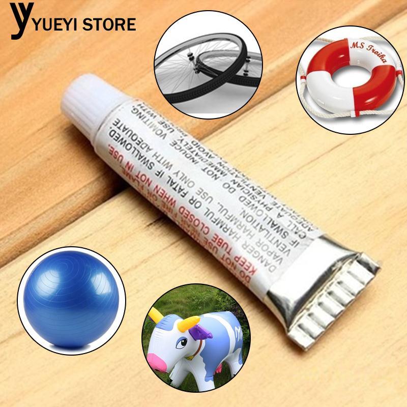 Swimming PVC Adhesive Inflatable Repair Glue Tube Patch Kit for Boat Yoga Ball