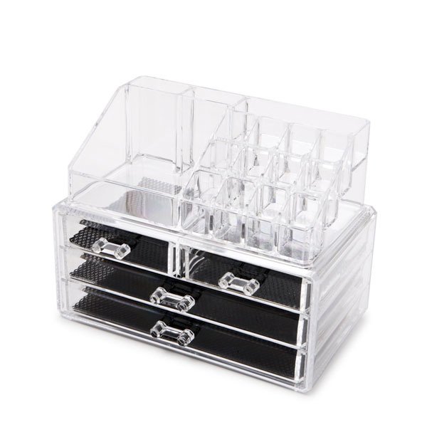 HP Gift Shop Acrylic Cosmetic Organize SF-1155 - Clear White