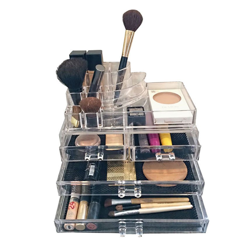 HP Gift Shop Acrylic Cosmetic Organizer รุ่น SF-1157 (Clear White) HP Gift Shop Acrylic Cosmetic Organizer รุ่น SF-1157 (Clear White)