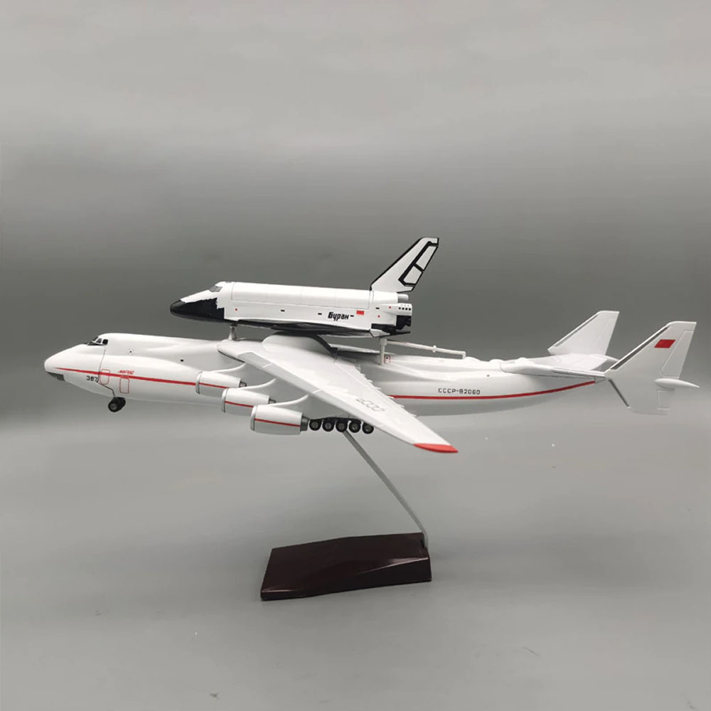 Antonov AN 225 AN225 Mriya With The Buran Russian Space Shuttle