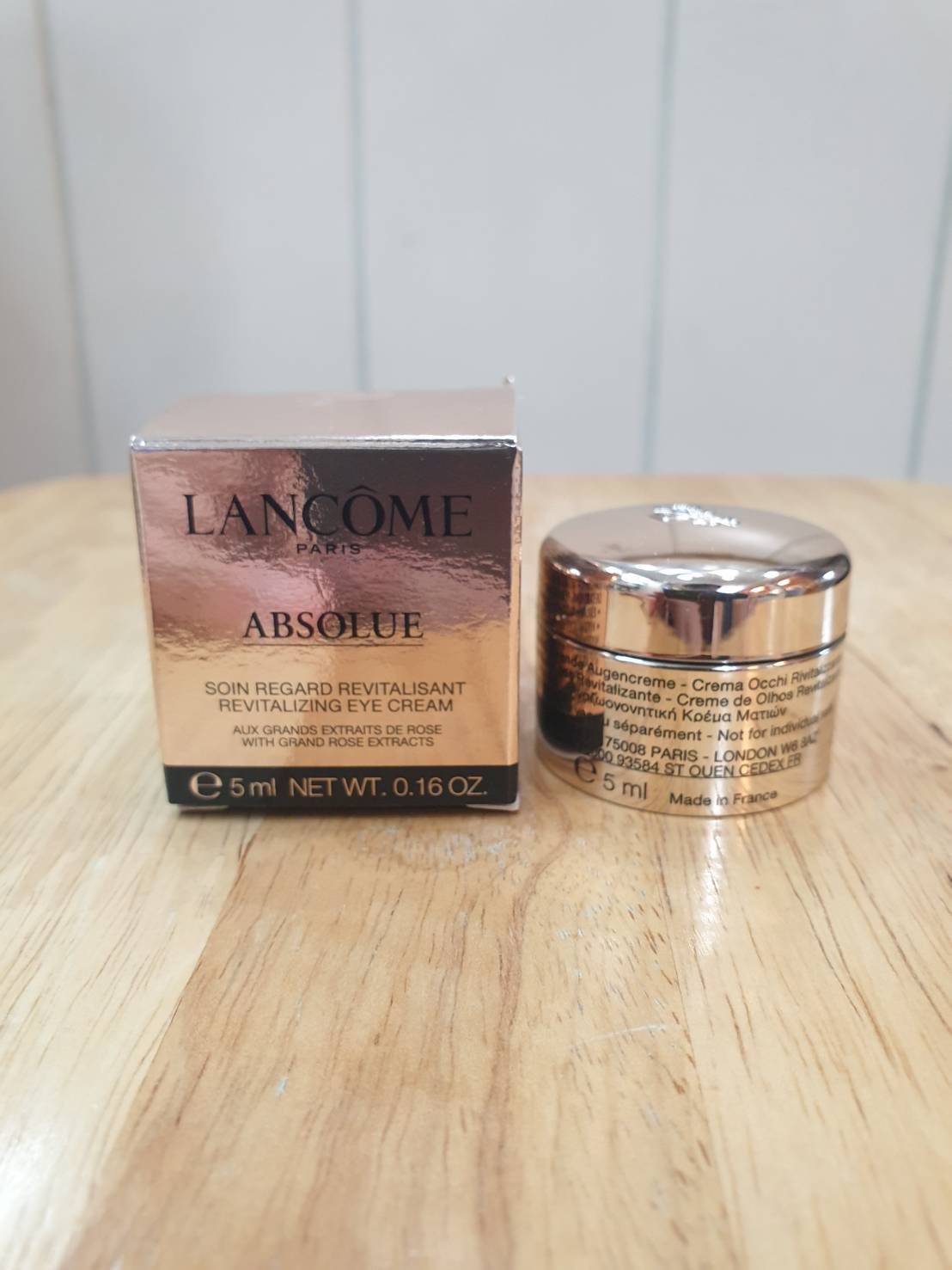 LANCOME Absolue Eye Precious Cells Intense Revitalizing Eye Cream 5ml