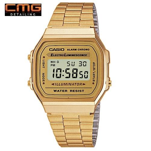 Veladeedee Casio (ประกัน CMG ศูนย์เซ็นทรัล1ปี) นาฬิกาข้อมือ สายสแตนเลส รุ่น A168WG-9WDF Veladeedee Casio (ประกัน CMG ศูนย์เซ็นทรัล1ปี) นาฬิกาข้อมือ สายสแตนเลส รุ่น A168WG-9WDF