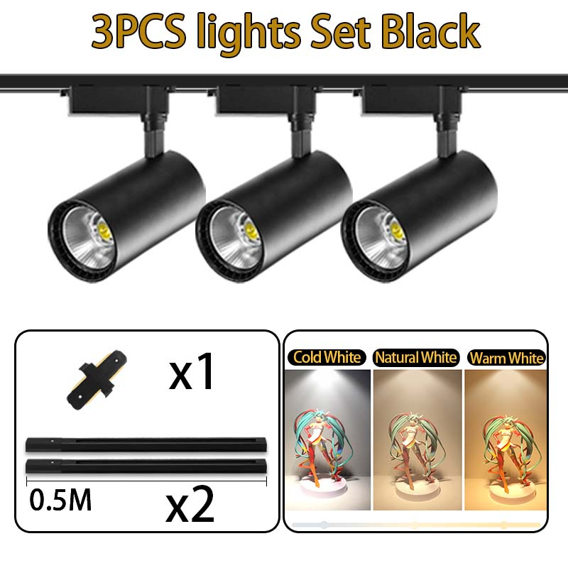 จดสง3วนTrack Light LED ไฟแทรคไลท COB Track Lighting สปอรตไลท