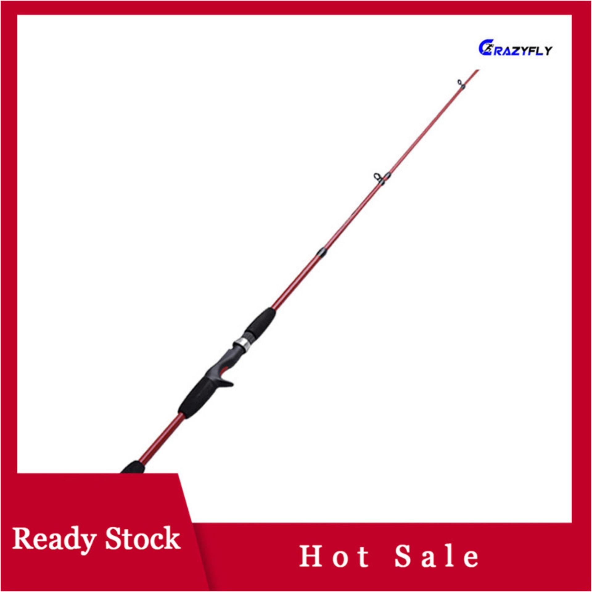 Crazyfly เอฟอาร์พีตกปลา Rod Anti - Skid Telescopic Ultralight Fishing POLE สำหรับ Stream น้ำจืด