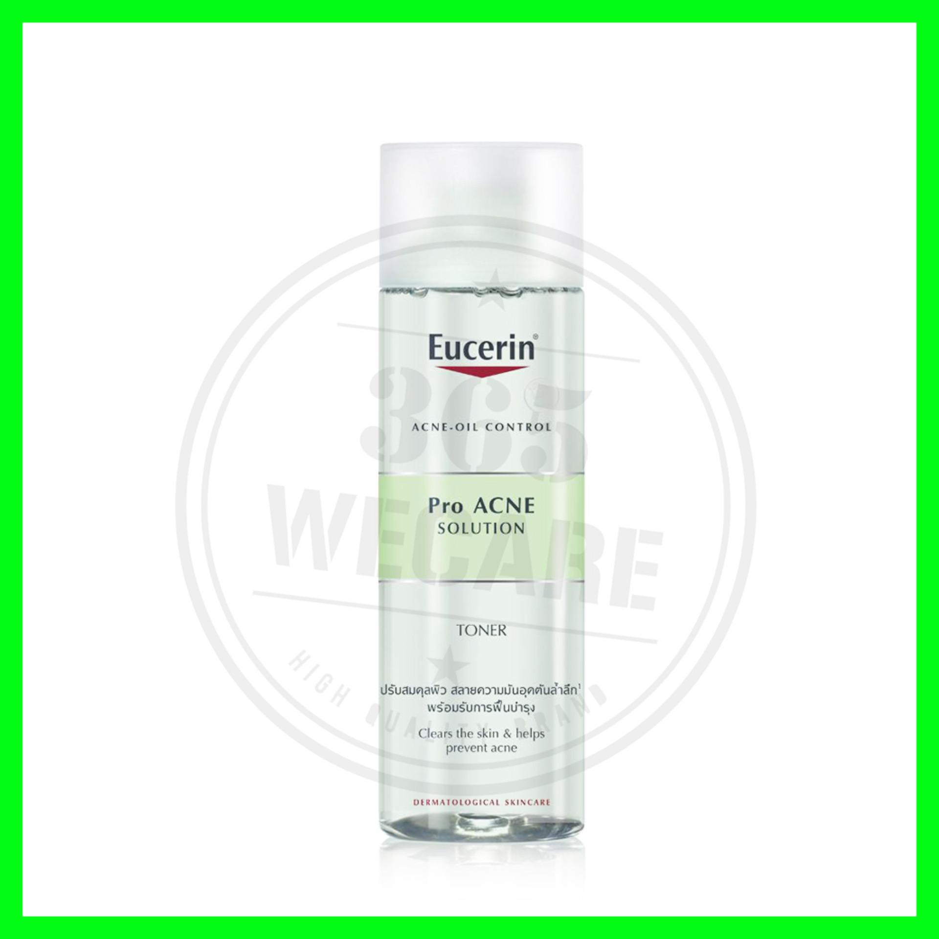 EUCERIN PRO ACNE คลนซงเจล 200ml TONER 200 ml ยเซอรน โปรแอคเน