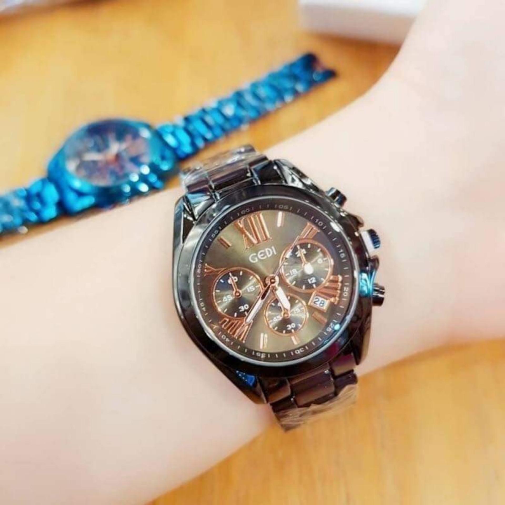 นาฬิกาข้อมือ GEDI Women Fashion watchesรุ่น H-2986 ของแท้ แถมฟรีกล่อง นาฬิกาแฟชั่น R-028 พร้อมส่ง (มีเก็บเงินปลายทาง) นาฬิกาข้อมือ GEDI Women Fashion watchesรุ่น H-2986 ของแท้ แถมฟรีกล่อง นาฬิกาแฟชั่น R-028 พร้อมส่ง (มีเก็บเงินปลายทาง)