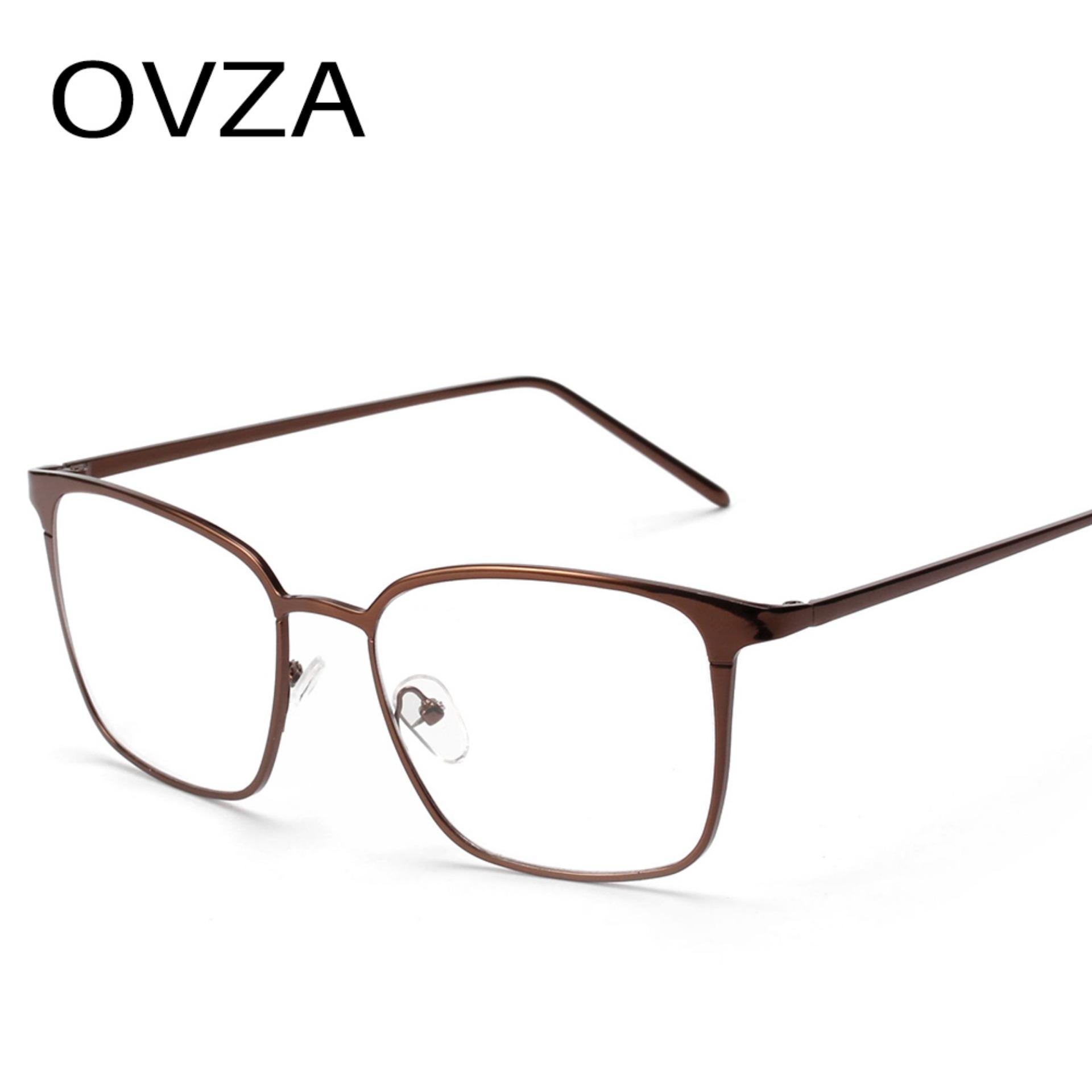 Ovza สี่เหลี่ยมผืนผ้าใหม่แฟชั่นกรอบโลหะคุณภาพสูงผู้หญิงกรอบแว่นตาเลนส์โปร่งใส - นานาชาติ Ovza สี่เหลี่ยมผืนผ้าใหม่แฟชั่นกรอบโลหะคุณภาพสูงผู้หญิงกรอบแว่นตาเลนส์โปร่งใส - นานาชาติ