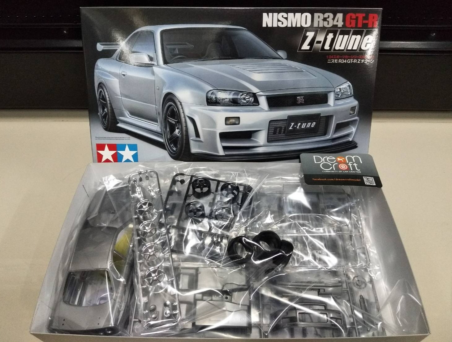 TAMIYA 1 24 NISMO R34 GT R Z Tune โมเดลรถยนต Model DreamCraft